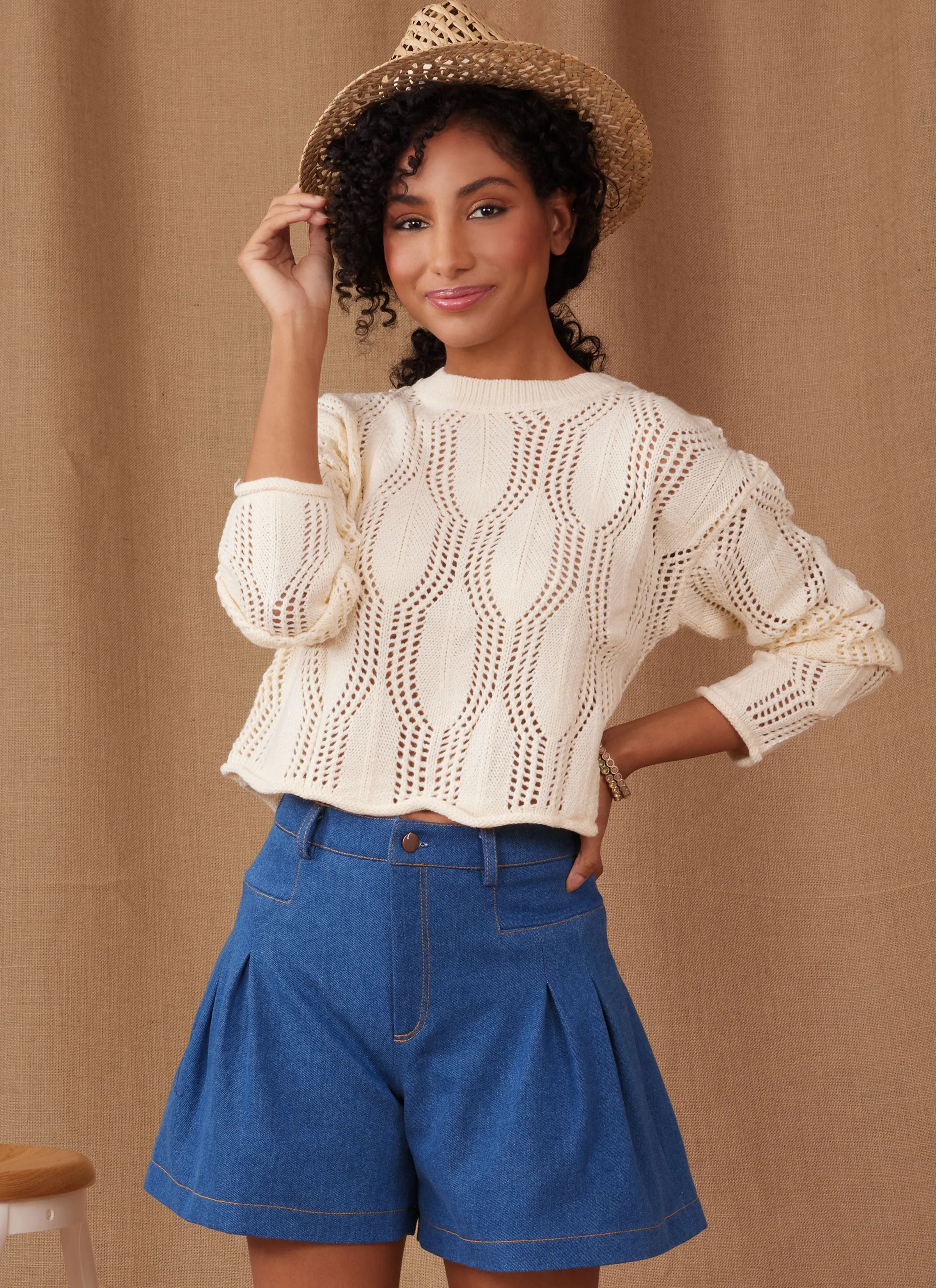 Simplicity Sewing Pattern 9955 Pleated Shorts and Trousers