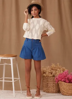 Simplicity Sewing Pattern 9955 Pleated Shorts and Trousers