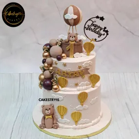 Sky-High Teddy Celebration