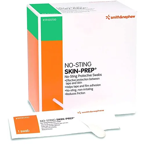 Smith & Nephew No-Sting Skin-Prep Protective Swabs Alcohol-Free - Box of 50