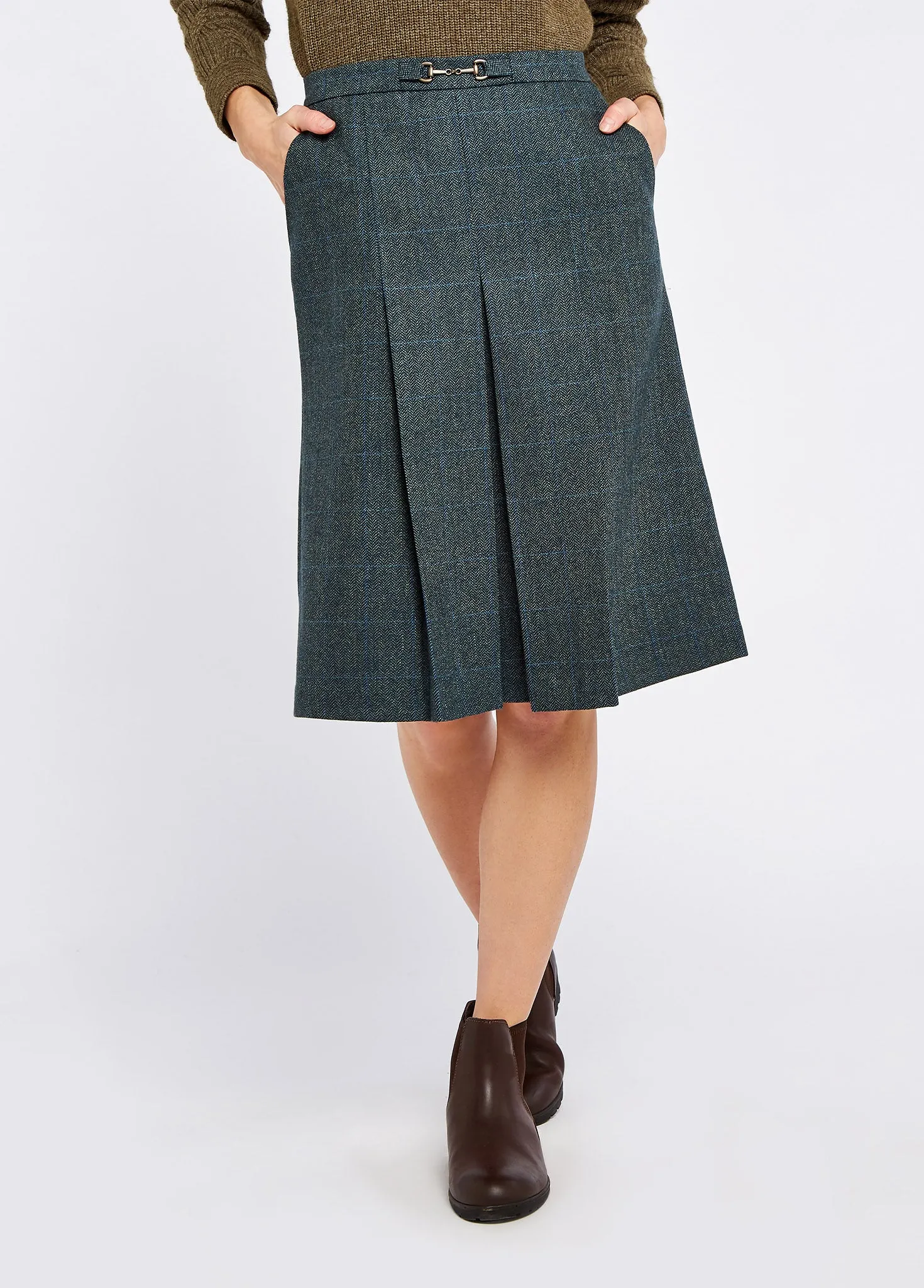 Spruce Tweed Skirt - Mist