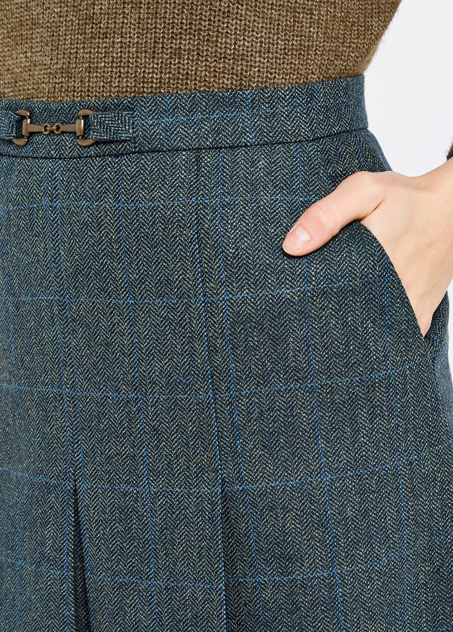 Spruce Tweed Skirt - Mist
