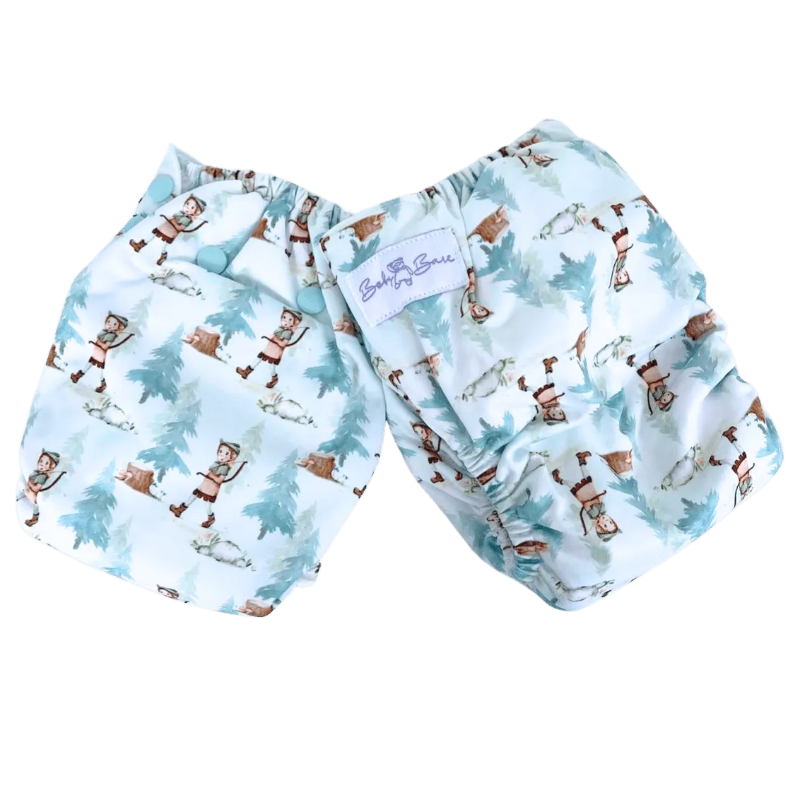 Teddy Bare Side Snap - Story Book - 50% off