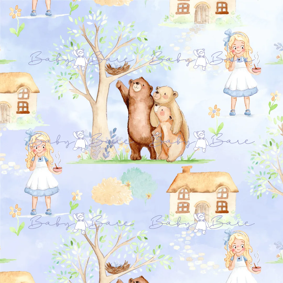 Teddy Bare Side Snap - Story Book - 50% off