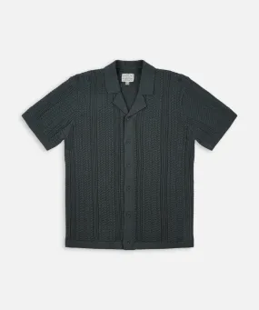 The Indie Alessio S/s Shirt - Pine