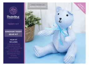 Threaders - Gingham Teddy Bear Kit