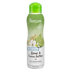 Tropiclean Shed Control Lime & Cocoa Butter Pet Conditioner 12oz