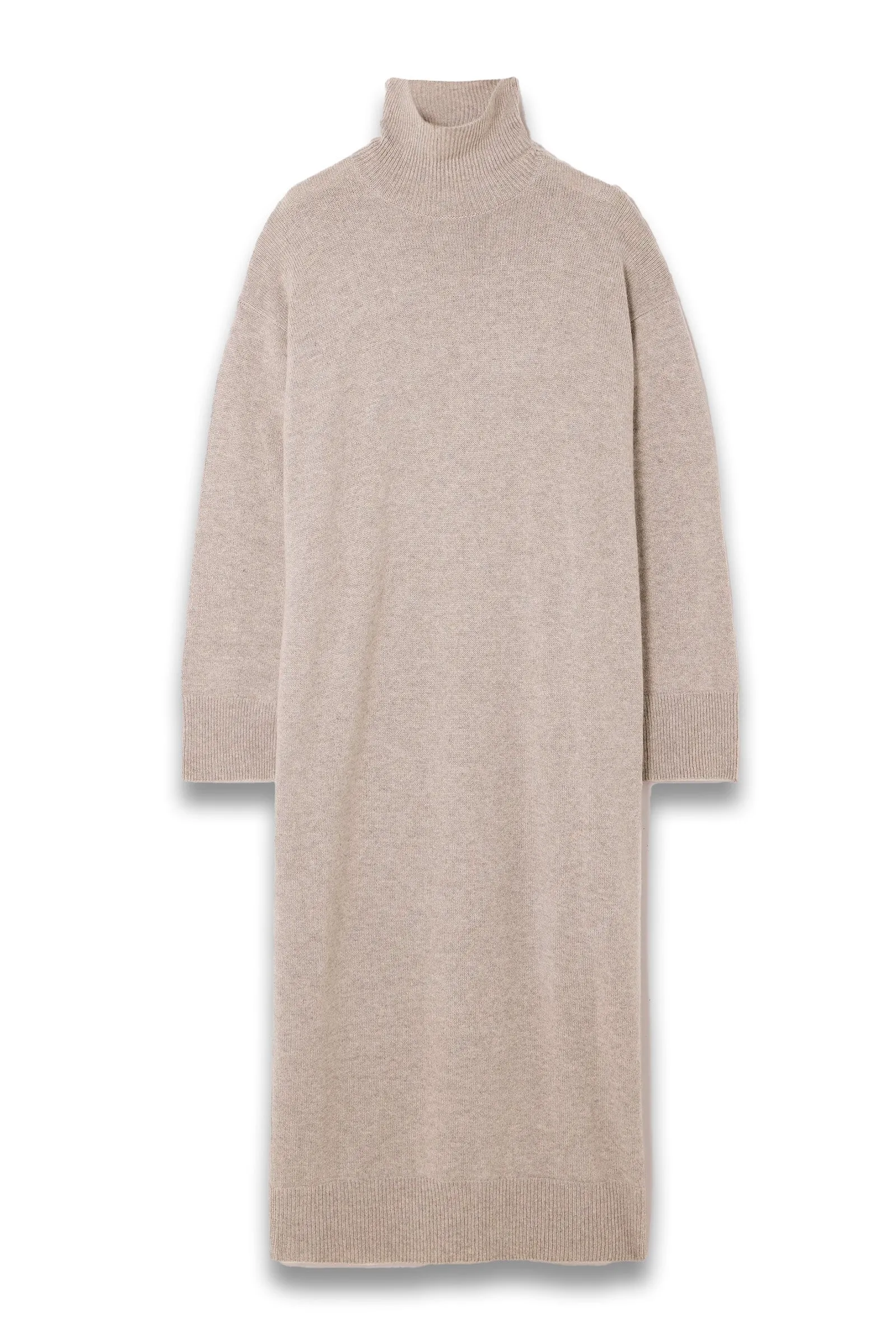 Tsalgar Organic Cashmere Turtleneck Maxi Dress