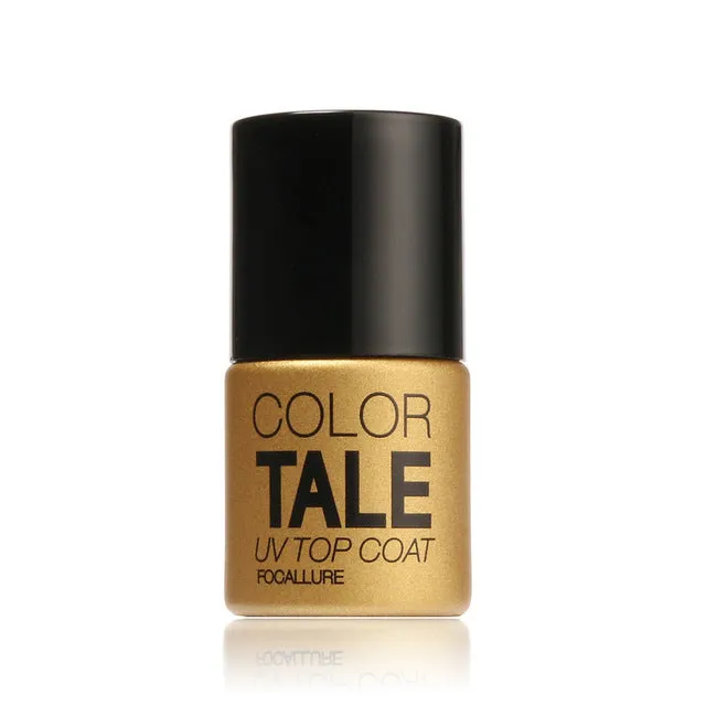 UV Top Coat   UV Base Coat Foundation for UV Gel Polish Top it off 30 day long lasting FOCALLURE Color Tale 12ml