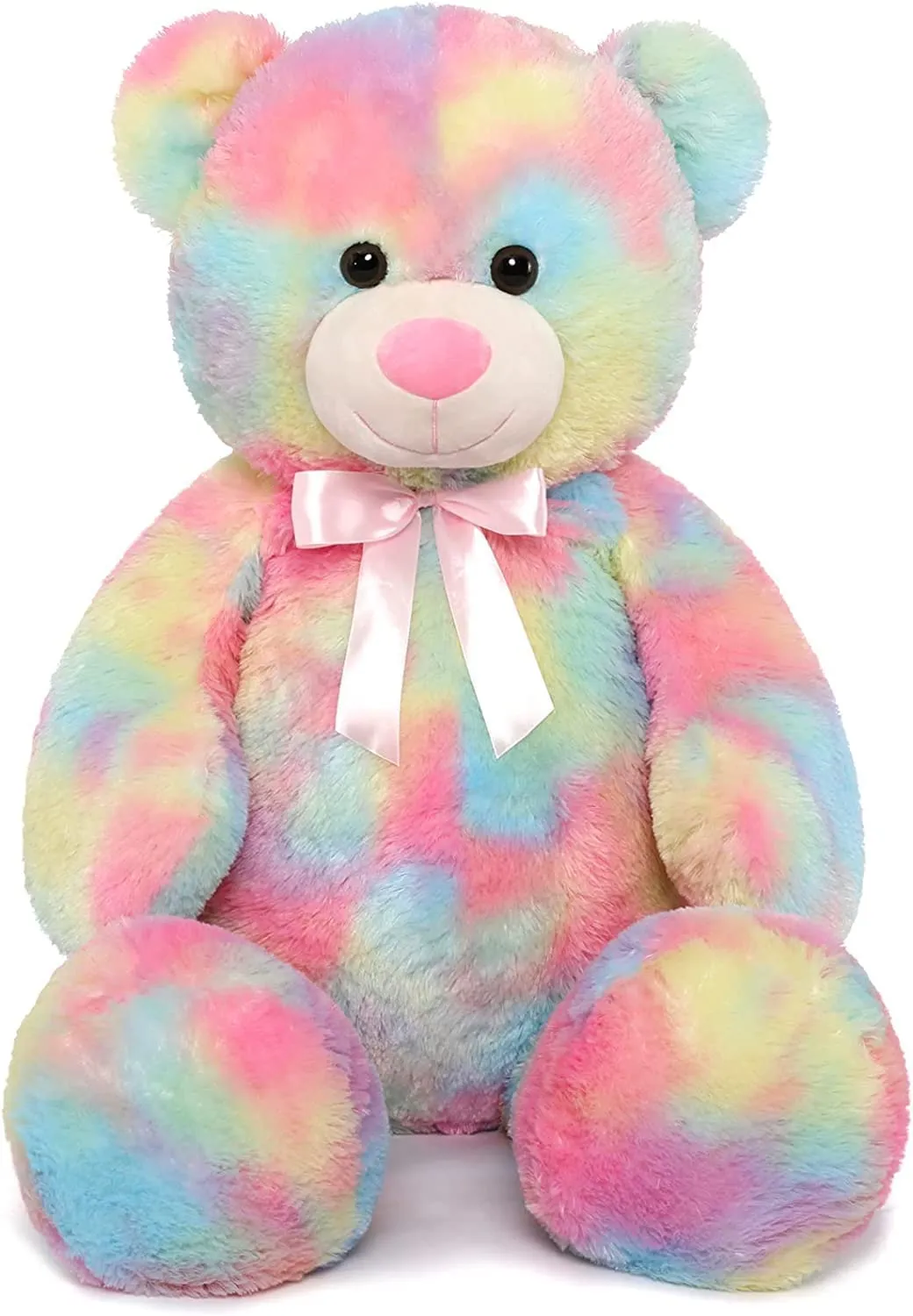 Vaishno Teddy Bear Soft Toy for Girls Kids Birthday Gift Baby Shower Wife Girlfriend Husband Babies Childrens 3 Feet Multi Rainbow Valentine Day