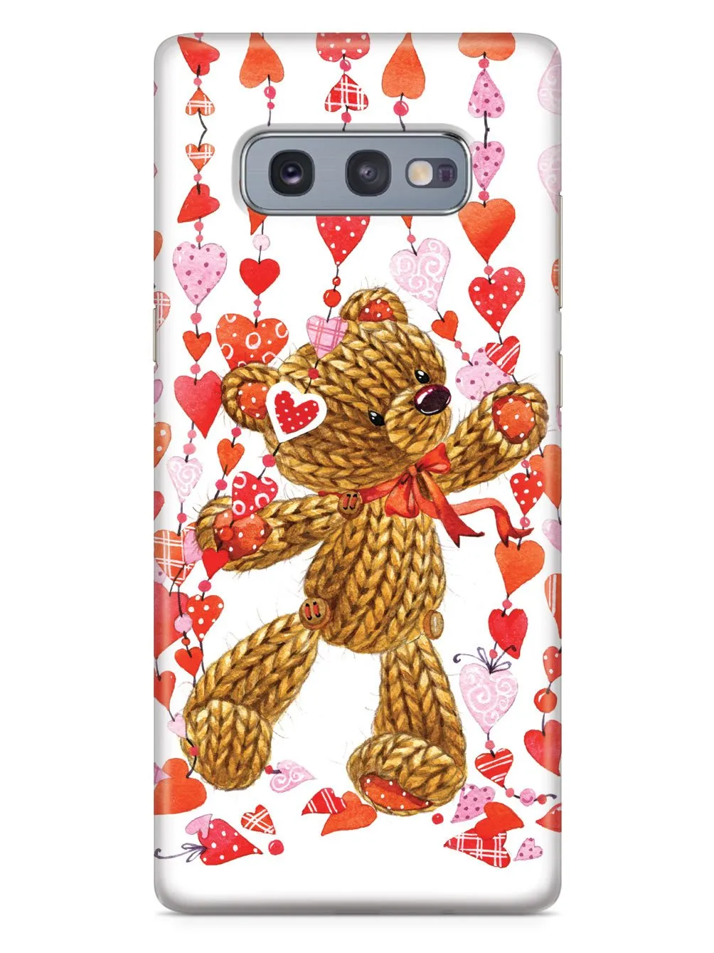 Valentine Teddy Bear Hearts Case