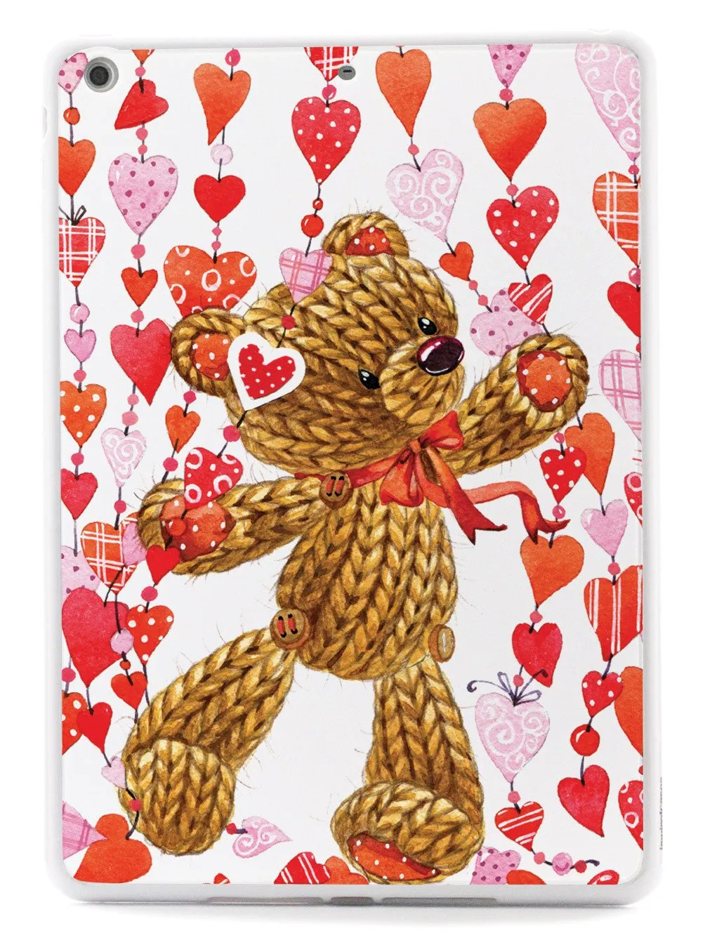 Valentine Teddy Bear Hearts Case