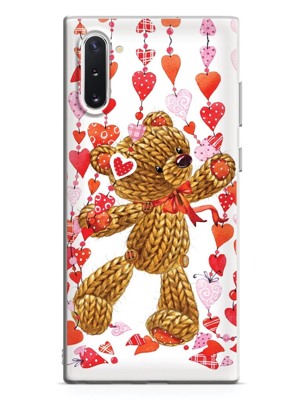 Valentine Teddy Bear Hearts Case