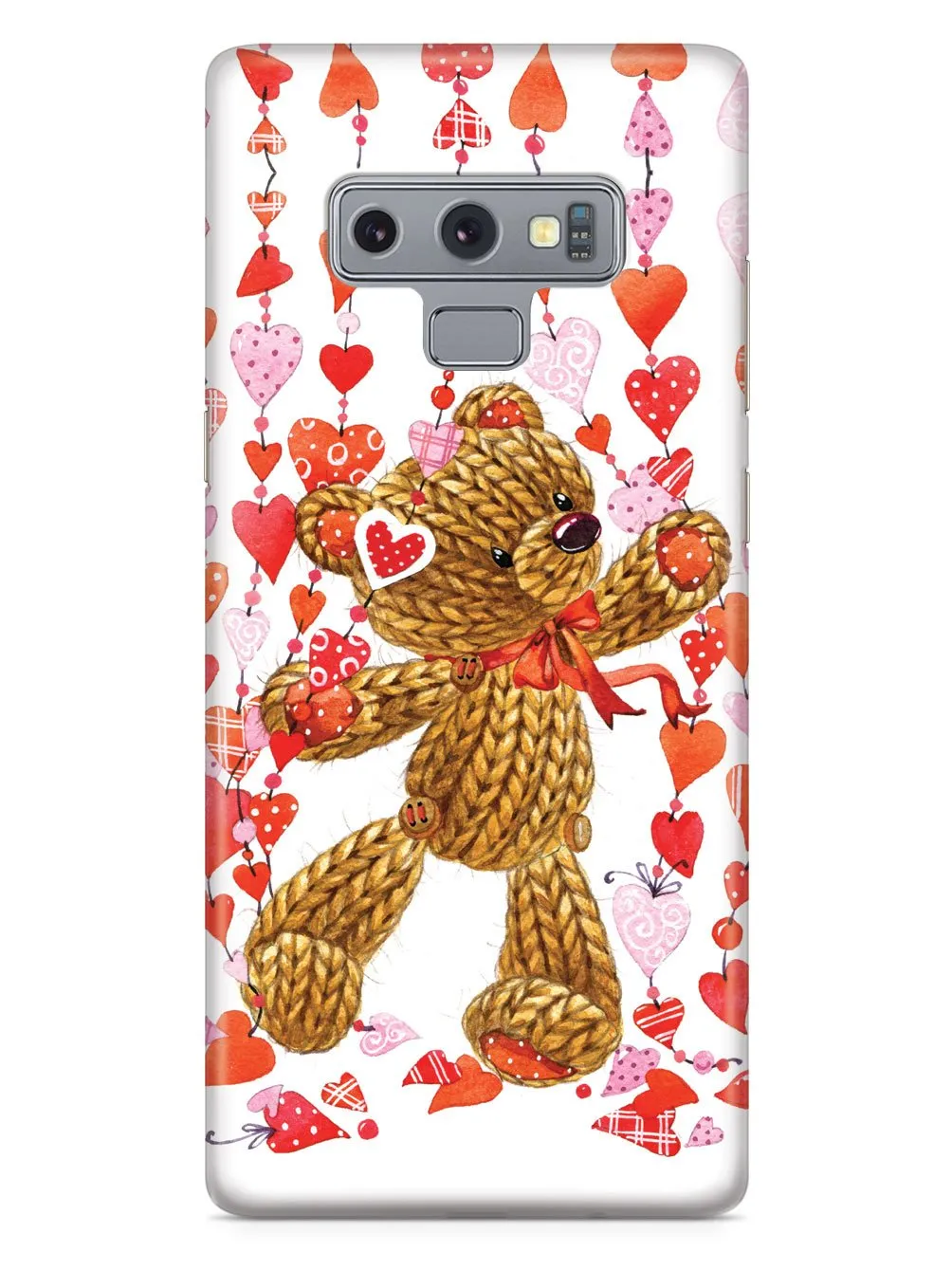 Valentine Teddy Bear Hearts Case