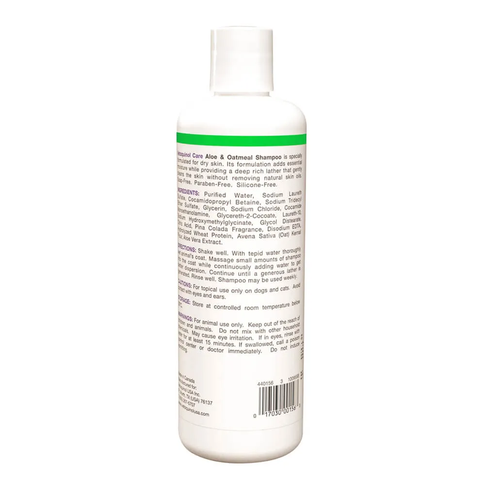 Vetoquinol Care Aloe & Oatmeal Shampoo for Dogs & Cats, 16 fl oz