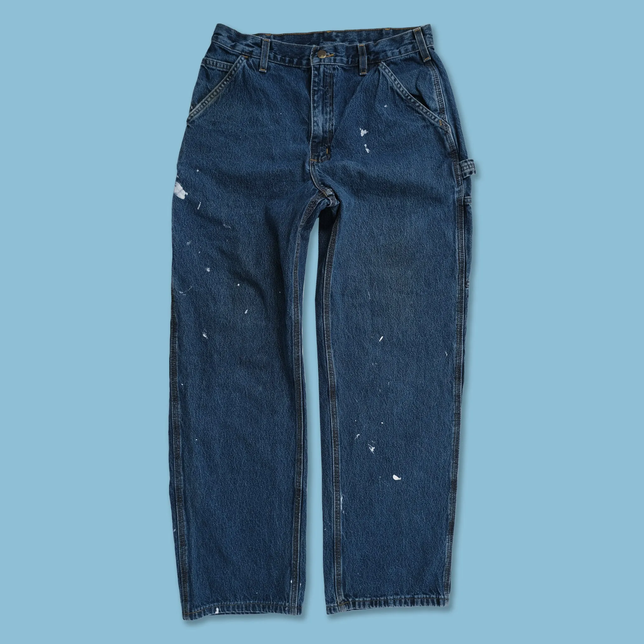 Vintage Carhartt Denim Work Pants 34x32