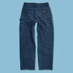 Vintage Carhartt Denim Work Pants 34x32