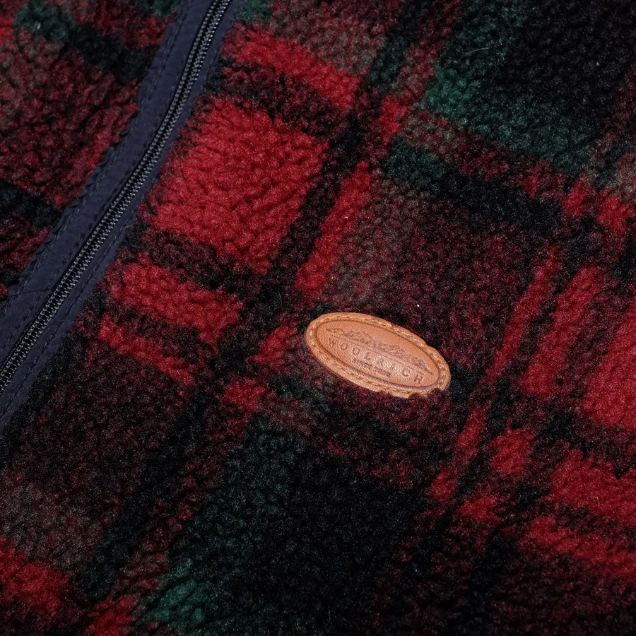 Vintage Woolrich Fleece Jacket Medium