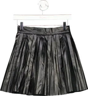 Vishaleiman Black Pleated Skirt UK 6