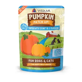 Weruva Pumpkin Patch Up! Pumpkin with Coconut Oil & Flaxseeds Supplement Pouch