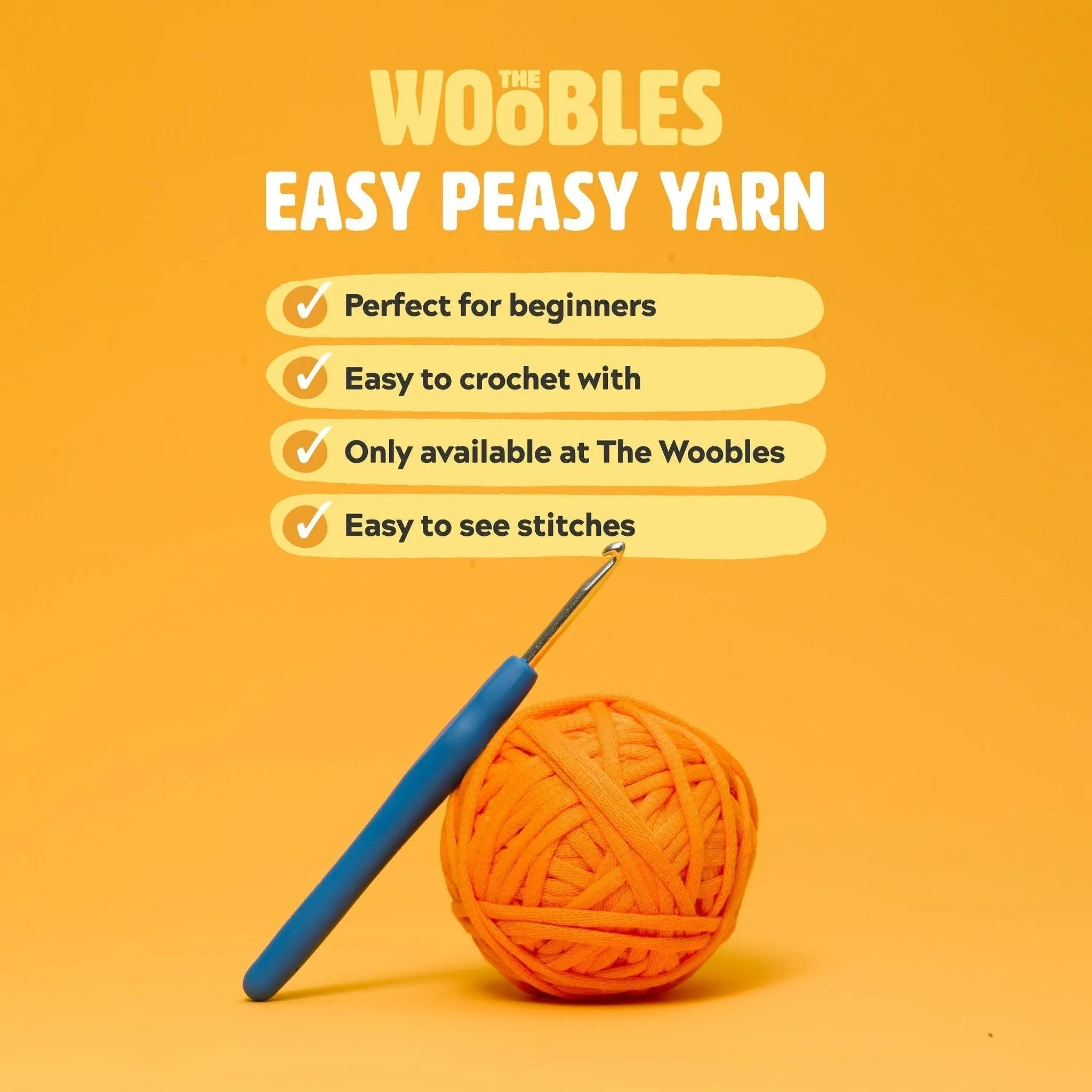 Woobles Pastel Fox Crochet Kit