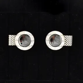 Wrap Around Silver Cufflinks