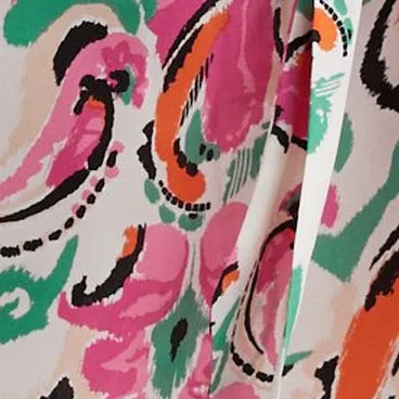 Wrap Shirt Maxi Dress - Pink/Orange