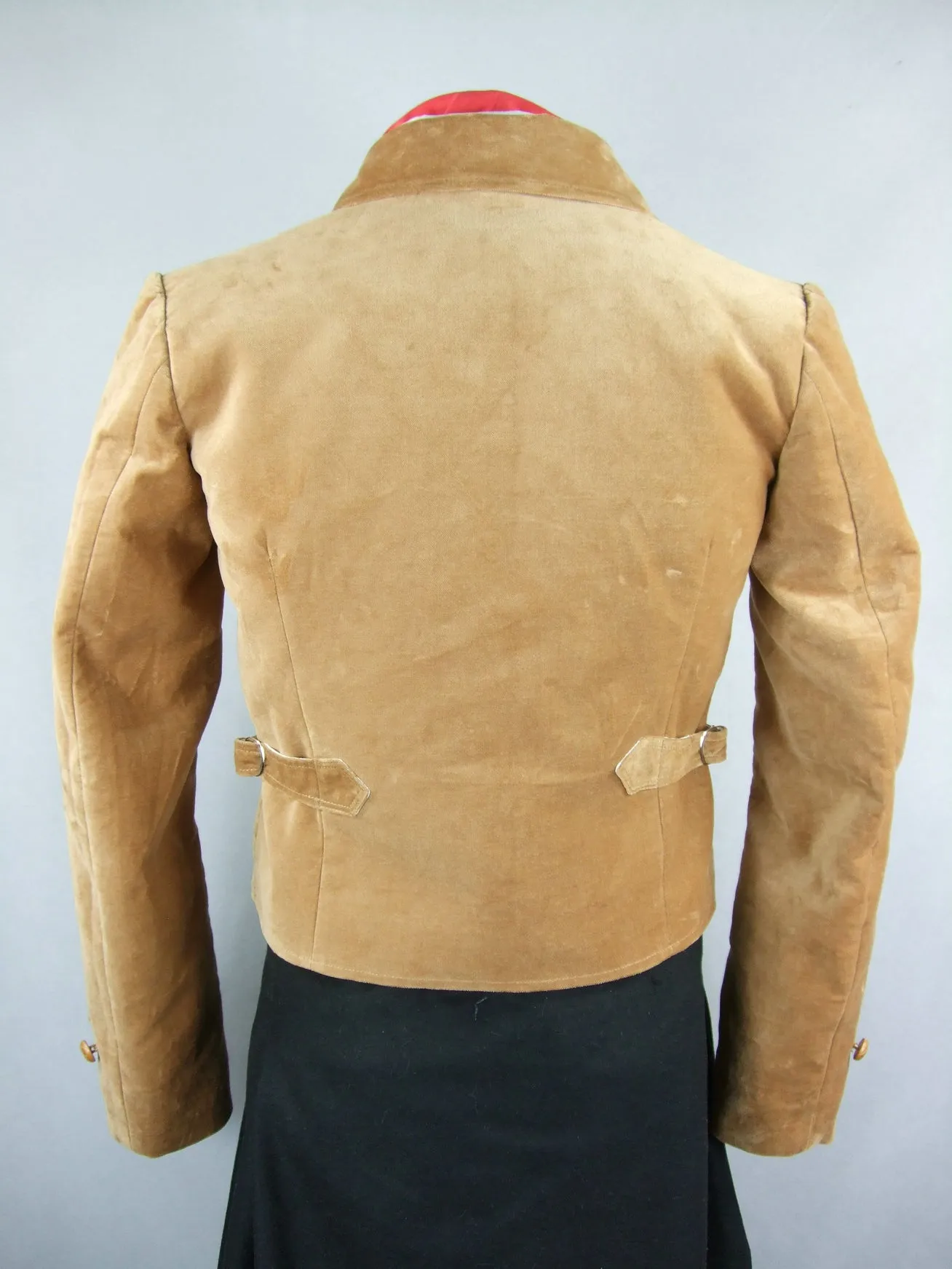 WW2 German HJ HY BDM Girls Brown Fleece Velvet Climbing Jacket