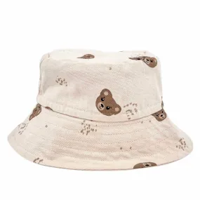 Zonnehoedje beertjes beige Teddy